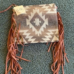 NWT Aztec print purse